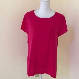 NWT! J. Crew Size medium pink S/S tee